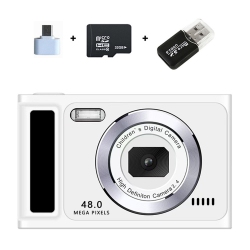 THE WAY K09 Student Digital Camera HD Selfie Mobile Phone Portable Affordable High-Value Ccd Camera K09 Standard + 32G Card + Type-C Adapter + USB