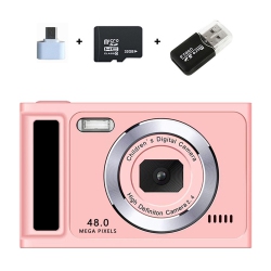 THE WAY K09 Student Digital Camera HD Selfie Mobile Phone Portable Affordable High-Value Ccd Camera K09 Standard + 32G Card + Type-C Adapter + USB