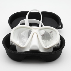 THE WAY Professional Men's And Women's Small Free Diving Goggles Snorkeling Equipment Swimming Goggles - \w Bracket to Install The Diving Camera