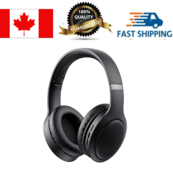 HAVIT H633Bt Wireless Bluetooth V5.1 Over-Ear Foldable Wireless Headset_Black