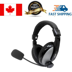 HAVIT Hv-139D 3.5MM Double Plug Stereo With Mic Headset for Computer & Mobile Phone