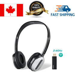 RAPOO H1030 2.4Ghz Wireless Stereo Headset With Built-In Microphone