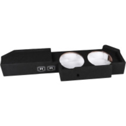 SKAR AUDIO Dual 12" Ported Subwoofer Enclosure for 2019-2024 Chevy Silverado & Gmc Sierra Double Cab