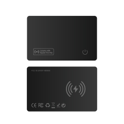 THE WAY Thin Card Locator Mfi Certified Wallet Passport Anti-Lost Device, Gps Key Bag Pet Tag Locator Wireless Charger