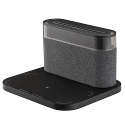 THE WAY Wireless Charging Smart Clock Night Light Bluetooth Speaker, Night Light Wireless Charging 15W Wireless Charger Alarm Clock \w Bluetooth