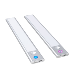 THE WAY Human Body Induction Lamp, Long-Lasting Magnetic Bookcase Wardrobe Wireless Induction Touch Night Light, Led Cabinet Light Rechargeable-30Cm