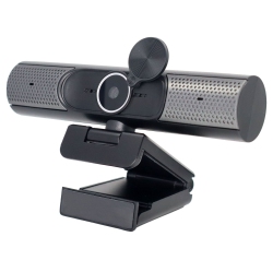 THE WAY HD Computer USB Camera, Microphone, Speaker, Three-In-One Laptop Desktop Live Online Class (1080P)