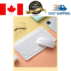 EGALAXY Mini Bluetooth Keyboard And Mouse Combo - White, 030