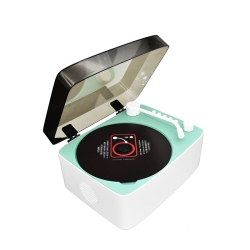 THE WAY Remote Control CD Battery Model Multi-Color CD Player Portable Player Learning Machine USB Bluetooth Speaker - Youth In Green