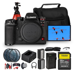 PANASONIC Lumix S1 Iie Mirrorless Camera | 24.2Mp Full-Frame Bsi Sensor Bundle