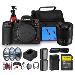 PANASONIC Lumix S1 Iie Mirrorless Camera | 24.2Mp Full-Frame Bsi Sensor Bundle