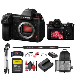 PANASONIC Lumix S1H Mirrorless Camera Bundle With Acccessories