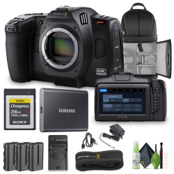 BLACKMAGIC DESIGN Cinema Camera 6K (Leica L) Bundle With T7 1Tb USB Portable SSD