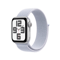 APPLE Refurbished (Good) - Watch Se (Gps) 40MM Silver Aluminum Case With Cloud Sport Loop In Blue