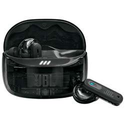JBL Tune Beam 2 Ghost Edition In-Ear Noise Cancelling True Wireless Earbuds - Ghost Black