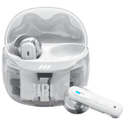 JBL Tune Flex 2 Ghost Edition In-Ear Noise Cancelling True Wireless Earbuds - Ghost White