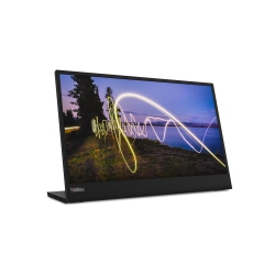 LENOVO Thinkvision M15 15.6" Fhd 60Hz 14Ms Gtg Ips Led Monitor - Raven - (62Cauar1Us) In Black