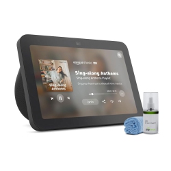 KINDLE Echo Show 8 (3Rd Generation) 8-Inch Smart Display With Alexa - + Screen Cleaning Kit In Charcoal