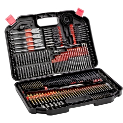 VEVOR 246 Pieces Drill Bit Set, Drill And Driver Bit Set, Screwdriver Bit Set Suitable for Wood Metal Cement Drilling And Screw Driving, Drill Bit