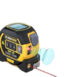 MYACUC Laser Tape Measure 3 In 1 Digital Laser Distance Meters With Display, 131Ft/40M Rechargeable Laser Measurement Tool, Father's Day Gift