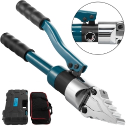 VEVOR 8T Hydraulic Flange Spreader Manual Hydraulic Flange Separator Integral Split Type 30MM Flange Wedge 9Mm/0.35In Tip Thickness Splitter For