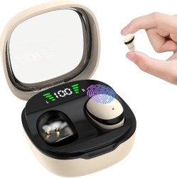 MYACUC Sleep Earbuds, Invisible Mini Headphones Wireless Bluetooth, Sleep Earbuds for Side Sleepers, Hidden Earbuds for Work, Small Earphones Suitable