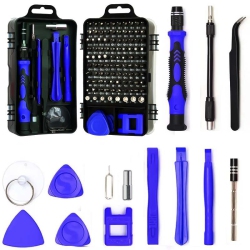 THE WAY 115-In-1 Watch Computer Mobile Phone Disassembly Repair Hardware Tool Screwdriver Combination Set Manual Magnetic Repair Tool Kit, Computer