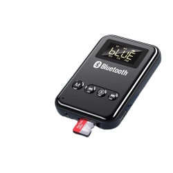 THE WAY Bluetooth 5.0 Receiver Transmitter 2 In 1 Adapter Computer Audio Speaker Car Fm Bluetooth Home Audio Transmitter Receiver Without Memory Card