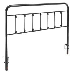 VEVOR W59.65 X H40.55 X D1.5 Inches Metal Headboard, Queen Size Headboard \w Adjustable Height, Metal Headboard for Queen Size Bed, Ideal For