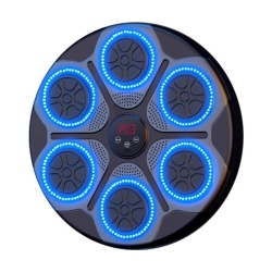 GREEN SCENIC Smart Boxing Machine, Wall-Mounted Bluetooth Smart Boxing Trainer \w Led Light, Electronic Focus, Agility Training - Includes