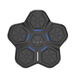 GREEN SCENIC Music Boxing Machine Smart Fitness Equipment Bluetooth RGB Counting Target 9 Boxing Modes / Universal for Children And Adults /