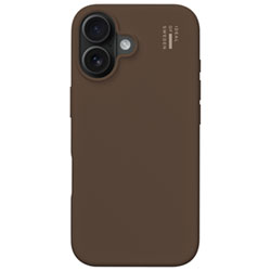 Ideal Of Sweden Silicone Fitted Soft Shell Case with MagSafe for iPhone 17 - Mocha Mousse