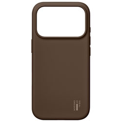 Ideal Of Sweden Silicone Fitted Soft Shell Case with MagSafe for iPhone 17 Pro Max - Mocha Mousse
