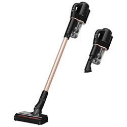 MIELE Duoflex HX1 Total Care Cordless Bagless Stick Vacuum - Obsidian Black / Rose Gold