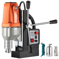 VEVOR 980W Magnetic Drill Magnetic Drilling Machine, Metal Drill Press High Power 680 Rpm, Multi-Function Metal Drill Press 35MM Core Drilling