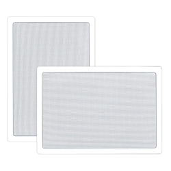 PYLE Home Pdiw65 200-Watt, In-Wall/in-Ceiling 6.5-Inch Stereo Speakers, 2-Way, Flush Mount Pair In White