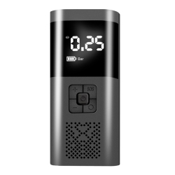 CHSSHA00 Led Lighting + 6000Mah-Multi-Function Smart Air Pump | Dual Turbine Super Fast Inflation | Tire Pressure Preset/auto Stop | Suitable For