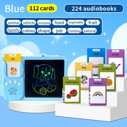 THE WAY Early Childhood Education Card Machine 8.5-Inch Handwriting Tablet All-In-One Machine Children's English Learning Painting Educational Toys