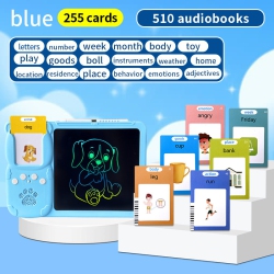 THE WAY Early Childhood Education Card Machine 8.5-Inch Handwriting Tablet All-In-One Machine Children's English Learning Painting Educational Toys