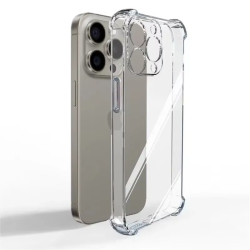 SUPERSHIELD Luxury Noble Shockproof Soft Transparent Case for Iphone 16 Plus Bumper Clear Case Cover - Clear
