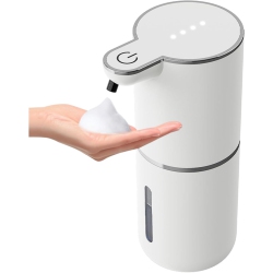 GREEN SCENIC Soap Dispenser Hand Soap Automatic Foam Spray Volume 4-Level Adjustment 400 Ml Wall-Mounted Non-Contact Automatic Dispenser Ipx5