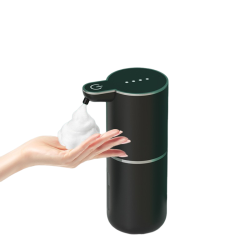GREEN SCENIC Soap Dispenser Hand Soap Automatic Foam Spray Volume 4-Level Adjustment 400 Ml Wall-Mounted Non-Contact Automatic Dispenser Ipx5