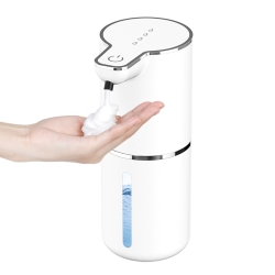 GREEN SCENIC Sensor Soap Dispenser, Automatic Soap Dispenser for Foam Hand Soap, Ipx5 Waterproof, USB Charging, 4-Speed Capacity Adjustment