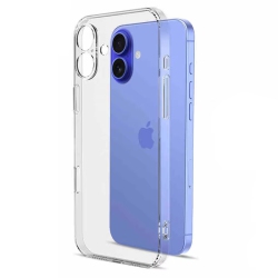 SUPERSHIELD Luxury Noble Shockproof Soft Transparent Case for Iphone 16E Bumper Clear Case Cover - Clear