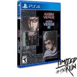 LIMITED RUN GAMES Axiom Verge 1 And 2 Double Pack - Limited Run #430A [Playstation 4]