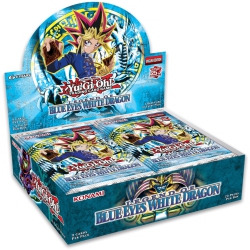 KONAMI Yu-Gi-Oh Tcg: Legend Of Eyes White Dragon Booster Box - 24 Packs In Blue