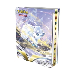 POKEMON Tcg: Sword & Shield Tempest Mini Portfolio + 1 Booster Pack In Silver