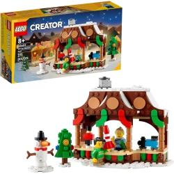 LEGO : Winter Market Stall - 271 Piece Building Kit [, #40602]