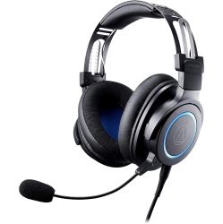 AUDIO-TECHNICA Ath-G1 Premium Gaming Headset for Ps5&xbox Series X, Laptops, And PCs, With 3.5 MM Wired Connection, Detachable Mic In Black