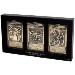 KONAMI Yu-Gi-Oh Tcg: 25Th Anniversary Duel Monsters Egyptian God Relief Plate Set
